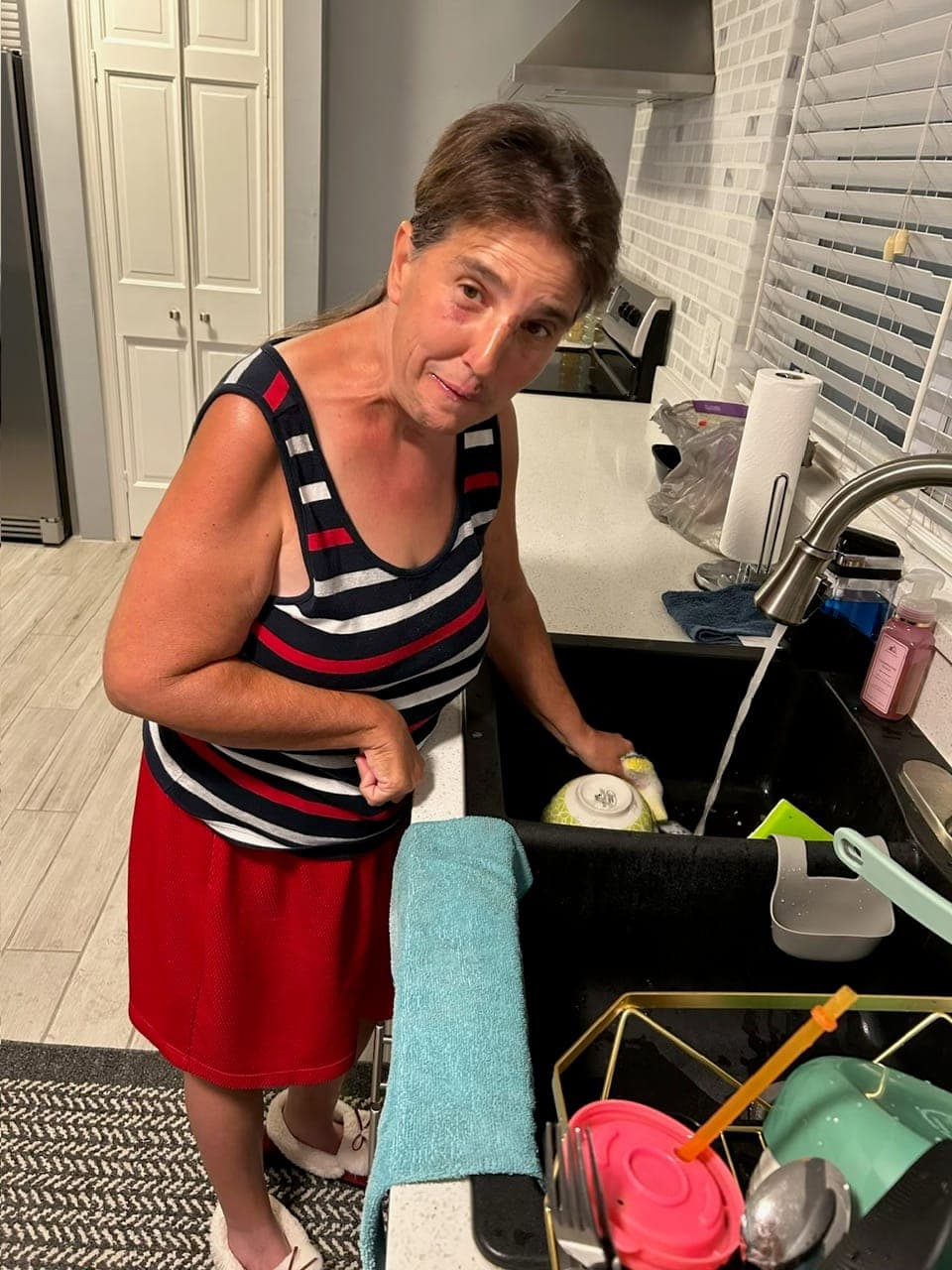 Helping out at home